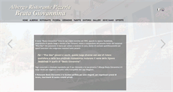 Desktop Screenshot of beatagiovannina.com